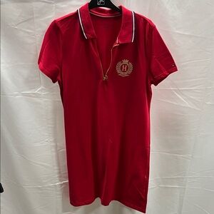 Tommy Hilfiger Red Polo Dress